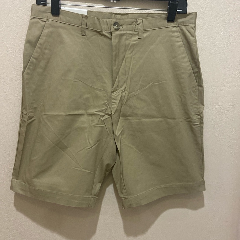 Calvin Klein Men’s Khaki Dress Shorts